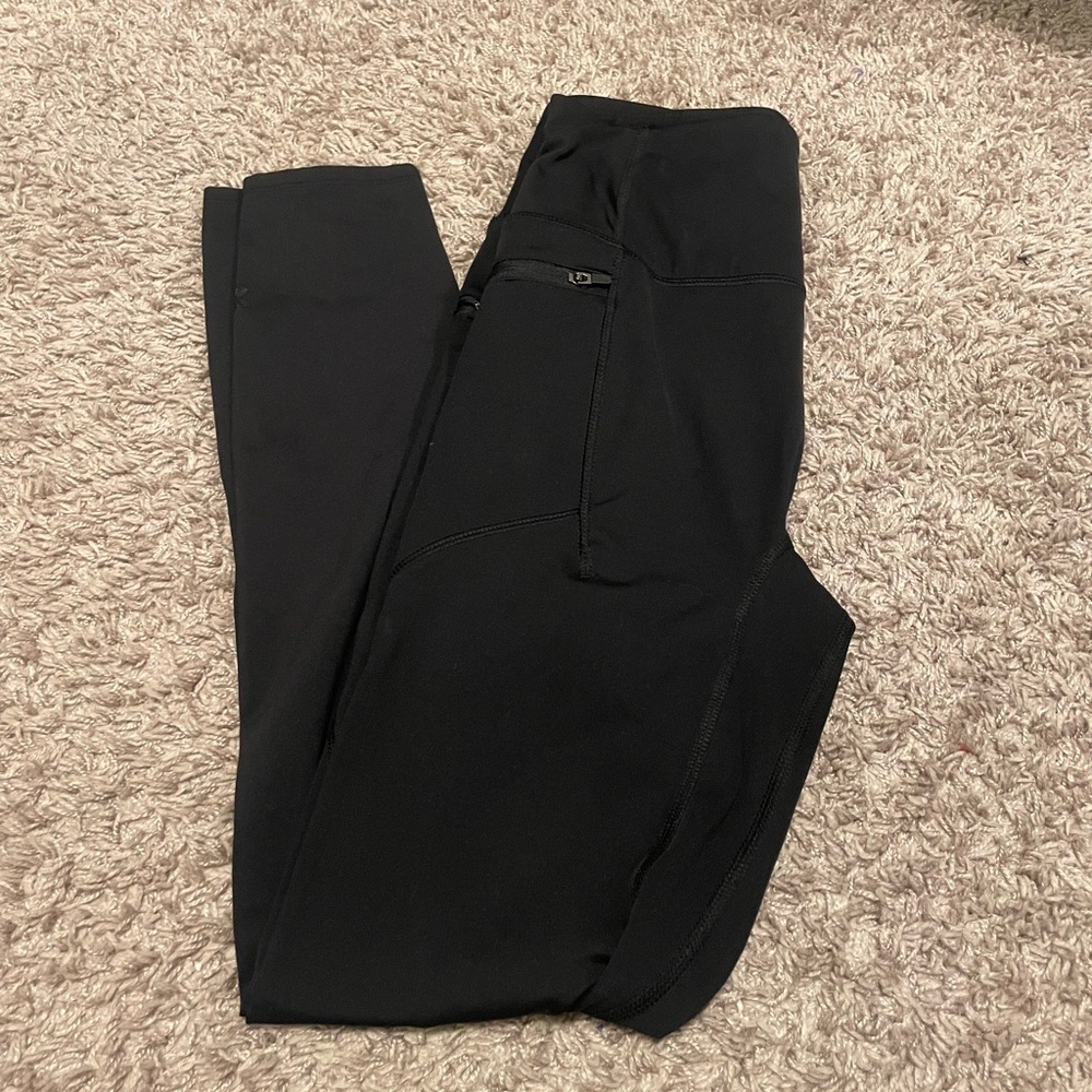 Black Leggings with Pocket
